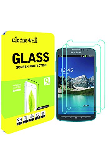 [2 Pack] Galaxy S4 Active Screen Protector, NEWELL 0.26mm Premium Tempered Glass Screen Protector for Samsung Galaxy S4 Active Bubble-Free Anti-Scratch Anti-Fingerprint Guard Cover