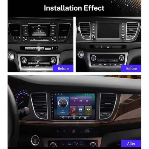 Radio estéreo para Hyundai Mistra CF 2012-2016 con sistema 2G+32G de 4 núcleos 2