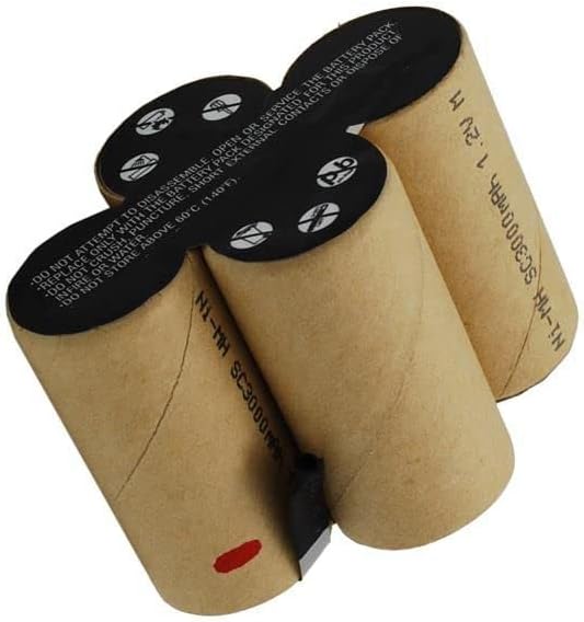 CoreParts Battery for Karcher Vacuum 14.4Wh 4.8V Ni-Mh 3000mAh, 4KR-1500SC/V (14.4Wh 4.8V Ni-Mh 3000mAh Grey, Broom K55, K55)