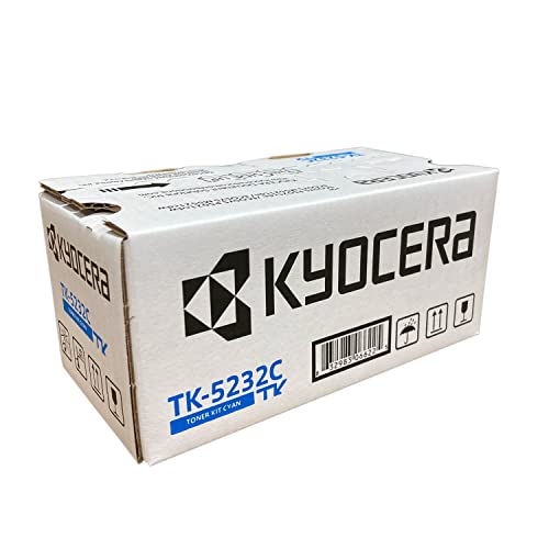 Toner cyan KYOCERA TK-5232C haute précision couleur pour documents laser nets