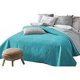 Ob als Sofaüberwurf, als Tagesdecke für Ihr Schlafzimmer, als Krabbeldecke oder Bettdecke, mit dieser großen gesteppten Decke im XXL Format, kann man so einiges anstellen. Durch Ihre edle gesteppte Oberfläche hat sie ein besonderes Design und setzt in jedem Raum neue Akzente.