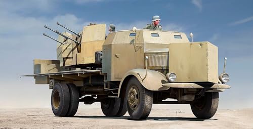Trumpeter 9596 L4500A châssis détaillé et canon articulé échelle 1:35