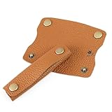 [ザリオグランデ] ZARIO-GRANDEE- ハンドルカバー 本革 レザー 汚れ防止やビニール袋の負担軽減に最適な革ハンドル 持ち手カバー 2枚セット 日本製 【ZAG-205H】 (キャメル)