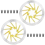 BUCKLOS Disque de frein à disque Centerline MTB avec 6 boulons 140 mm, 160 mm, 180 mm, 203 mm