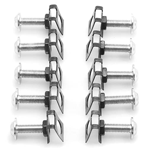 �I�[�g�o�C���i �I�[�g�o�C�t�F�A�����O�{���g�X�N�����[�i�b�g���b�V���[�t�@�X�i�[�Œ� �ɓK������X�Y�L GSX-R 600 GSXR 750 GSXR600 GSXR750 2004 2005 2006 2007(Silve)