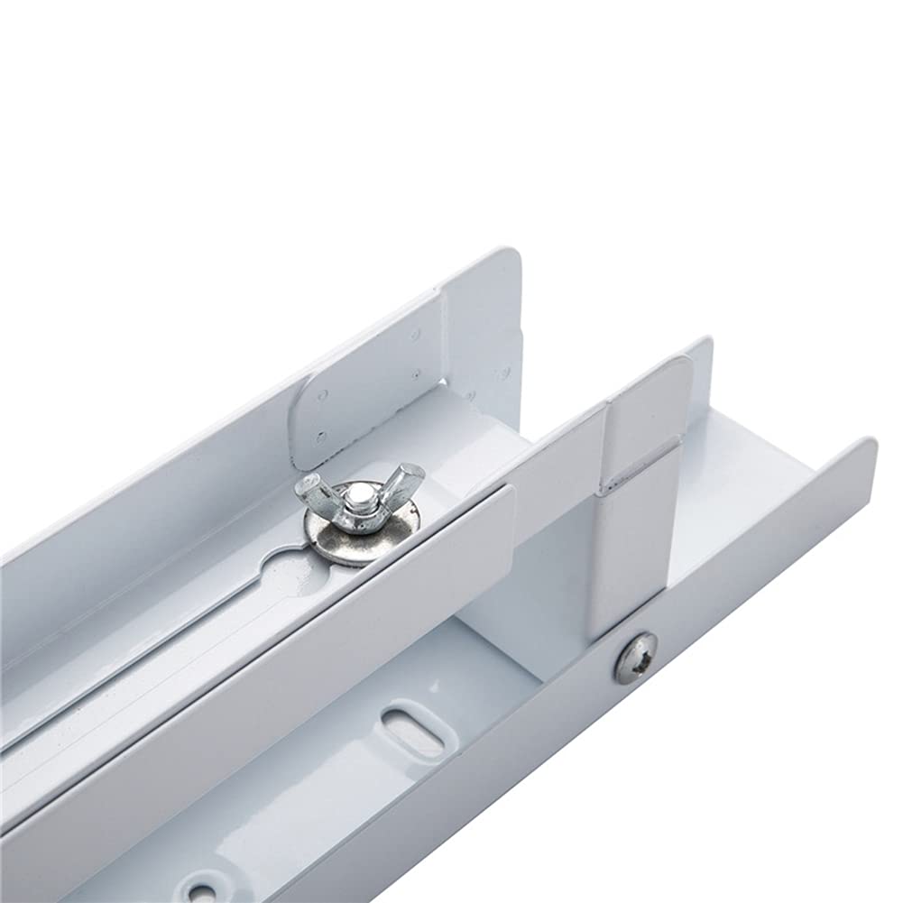 Supporto Pieghevole Da Parete Per Microonde - Regolabile 22-44cm, Acciaio Inox, Portata 30kg - Foto 10