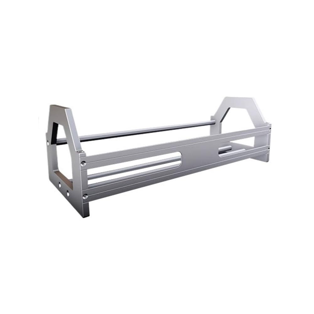 RYUQW3RE Cd Storage Rack Industrial Style Open Metal CD Albums Holder Desktop Aluminium Alloy Record Rack