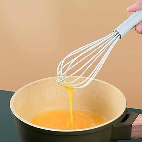 Batidor de Silicona con Control óptimo de Temperatura y fácil Limpieza, Agarre ergonómico para Uso doméstico, práctico Mango con Orificio para Colgar Silk Pillowcase