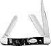 Case XX 23671 Black Pearl Kirinite Handle 3 Blade Medium Stockman, 10318 SS.