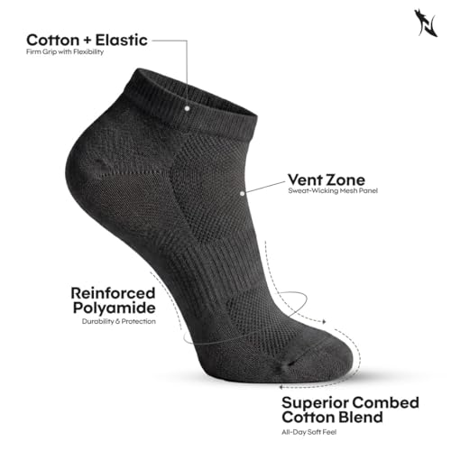 Image of Men Cotton Blend Ankle Socks - Pack of 3 | Earth & Warm Casual Colours | Everyday Comfort Wear
