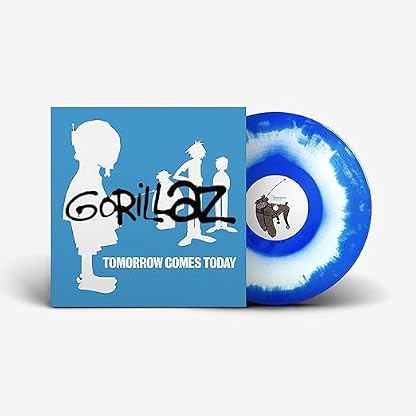 Gorillaz - Tomorrow Comes Today [White and Blue Vinyl] por Gorillaz — capa do álbum