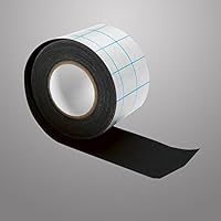 Modulor filmoplast T - Schwarz - 3cm - Selbstklebendes Baumwollgewebe ***Perfekt zum Reparieren von Büchern***