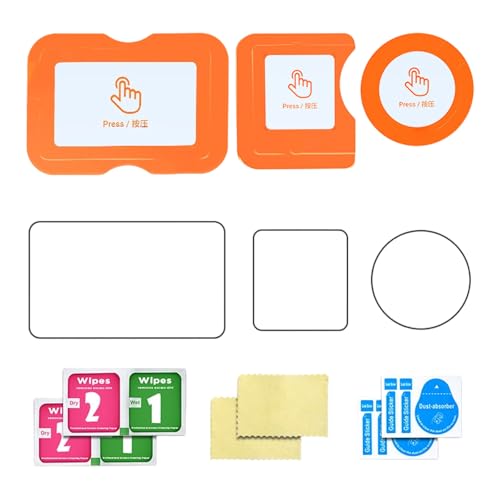 Protection écran Action 6 en verre trempé transparent anti-rayures pour LCD