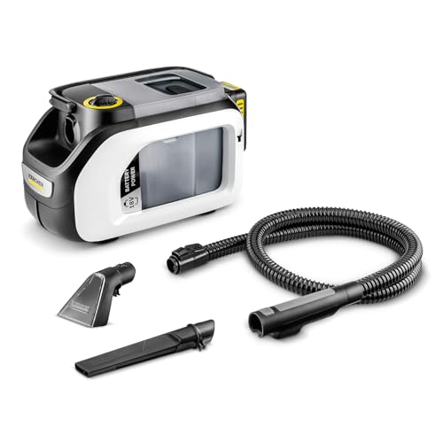 Kärcher SE 3-18 Compact Home, Akku-Waschsauger, Weiss (Extra Wasch-und Fugendüse zur...