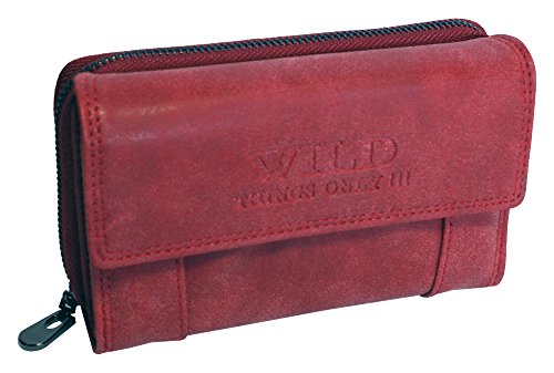 Preisvergleich Produktbild Mittel-Große Damen Geldbörse / Portemonnaie mit Münzfach Kreditkartenfächer Ausweisfächer Fotofächer / Brieftasche für Frauen - verschiedene Farben XL (11021)