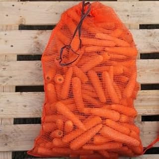 Gardening-Naturally Onion Storage Net - Vegetable Nets 52 x 82cm - Holds approx. 25kg (Pack of 10)