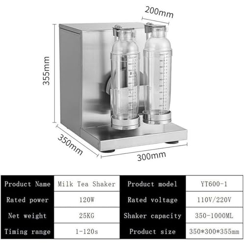 Coctelera eléctrica para té Boba, perfecta para preparar té con leche 8