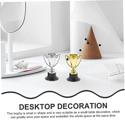 Toddmomy Brinquedo Troféu De Plástico 10 Peças Para Crianças Mini Copos De Plástico Brinquedos De Me