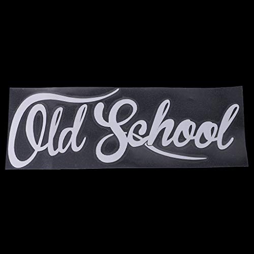 Xuniu 19x7cm Etiqueta engomada del Coche, Old School Vinyl Custom Classic Car Styling Decal Accesorios para el Coche Cover
