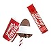 Lip Smacker Classic Coca Cola Flavored Lip Balm, Cup And Coke Flavored Lip Balm Tube, Matte Clear, Set of 2