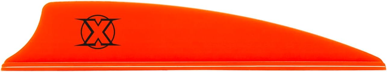 Bohning 2.25-Inch Shield Cut X-Vanes (100-Pack), Neon Red