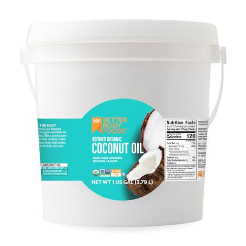 BetterBody Foods Organic Refined Coconut Oil