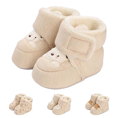 Tolaler Unisex-Baby Neugeborenes Fleece Booties, Verdicktes Futter Warme...