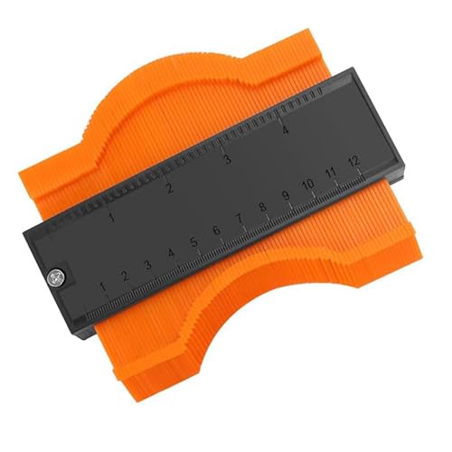 Medidor de Contornos con Cerradura, Medidor de Contornos Profesional de 5 Pulgadas, Pequeño Calibrador de Contornos para Mediciones Precisas y Replicación de Formas