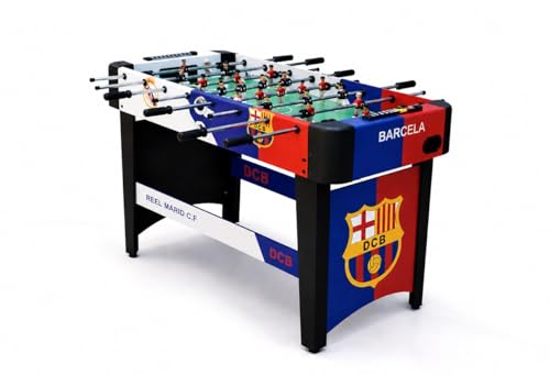Image of BOOT BOY Foosball Table II Original Dominator Soccer II Compressed Wood Construction II 48 Inch Competition Size Indoor Foosball Game W /6 Balls II Adults II Kids II Homes II Small Office