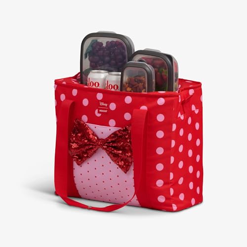 Igloo Disney 20-Can Tote Cooler, Minnie Mouse Polka Dots - image 3