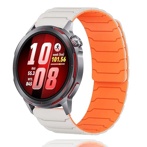 AnnTec For Huawei Watch GT Runner 2 / GT 6 Pro / GT 6 / GT5 Pro / GT5 / 4 46mm �o���h �����x���g 22mm �o���h �R���p�`�u�� �t�@�E�F�C�o���h �����o���h �ւ��x���g �V��