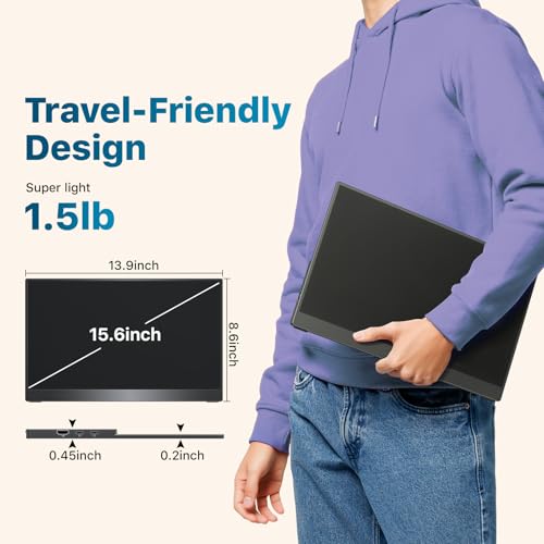 15.6 Inch Portable Monitor