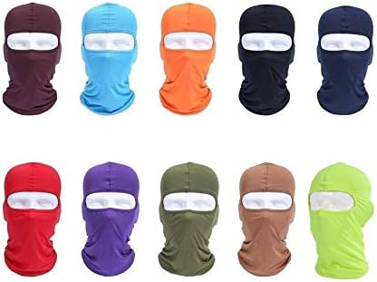 BlueSunshine Balaclava Ultra Thin Ski Mask – Motorcycle Cycling Hood Hat Full Face Mask for Sun UV Protection - Image 5