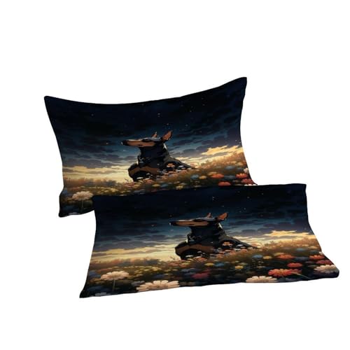 Housse de couette 3 pièces Ethereal Field finitions soignées