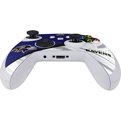 Skinit Decal Gaming Skin Compatible with Xbox Series S Controller - Officially Licensed NFL Baltimore Ravens Design