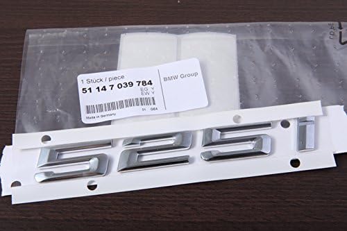 New Genuine BMW e60 Emblem '525i' Trunk Lid insignia + 1 Year Warranty