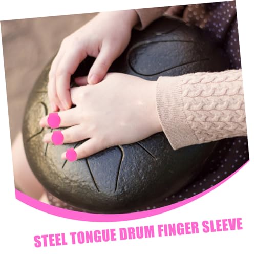 8 fundas de silicona para dedos para Steel Tongue Drum miniatura 7