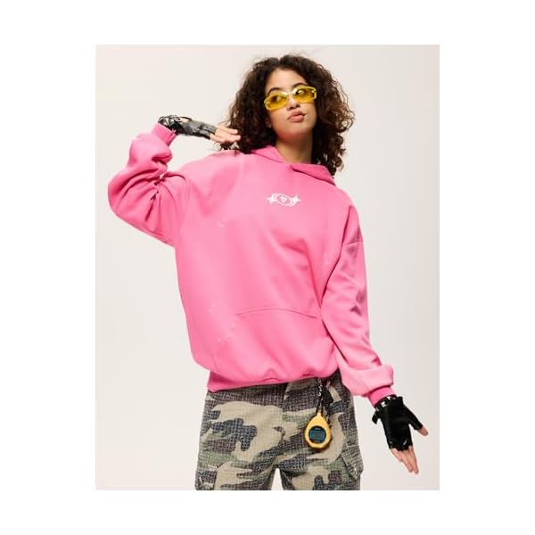 Aelfric Eden Hoodies Splash-ink Washed Hoodie Casual Oversized Hooded Pullover Sweatshirts Trendy Outfits - Image 3