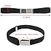 Olgaa 5 Pieces Kids Magnetic Belt Adjustable Fashion Belt with Magnetic Buckle for Boys and Gilrs (Black/Cyan/Brown/Coffee/Red)
