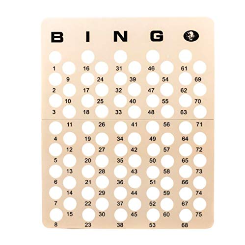 'MR CHIPS Professional 1.57'' (40mm) Replacement - Ping Pong Style Balls for Manual Bingo Cage Only - Bingo Balls Perfect for Parties, Large Groups, Family Game Bingo Night'