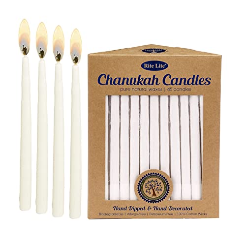 Rite Lite Vegetable Wax Chanukah Candles Hanukkah