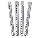 Mxfans 4PCS 102037 Silver Aluminum RC1:10 Alloy Body Post Mounts HSP Road Racing Model Car Upgrade