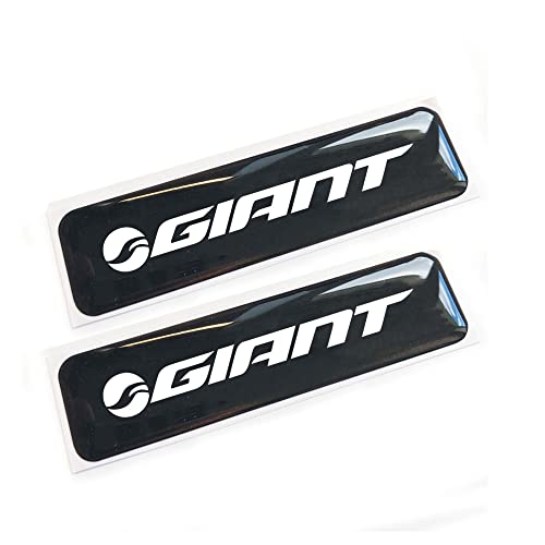 10pcs for Giant stickers bike bike MTB BDC BIKE 3D Domed Gel Decal Sticker Badges (white)