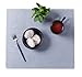 Modern-Twist, Silicone Placemat, Linen Pattern, Silver