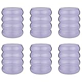 BUTLERS 6er-Set Trinkglas robustes Borosilikatglas 0,35L -HOOP- Wasserglas...