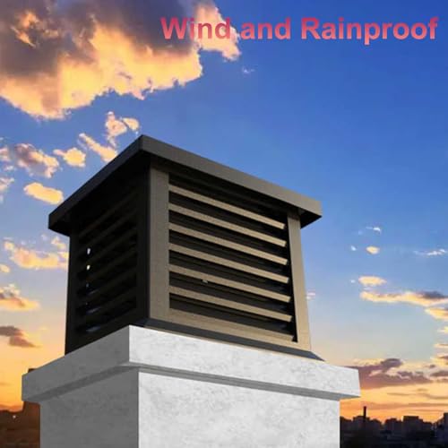 Chapeau de cheminée extérieur pour protéger votre maison de la pluie - 3