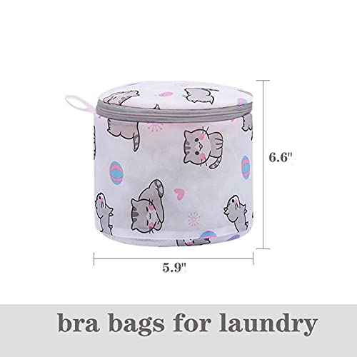 Xducom Bra Washing Bags For Laundry, Bra Laundry Bags For Washing Machine,3 Pack Lingerie Bags For Washing Delicates (Cat) #TOP5