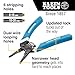 Klein Tools 80080 Hand Tool Kit includes 2 Screwdrivers, Made in USA, 3 Pliers, Wire Stripper and Cutter, for Electricians, 6-Piece