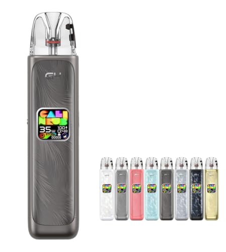 [EF Caliburn G4 Pod Jo[ G4 |bh System Kit 1300mAh 3ml (Max 35W) dq^oR Vape xCv X^[^[Lbg (Gunmetal Grey)