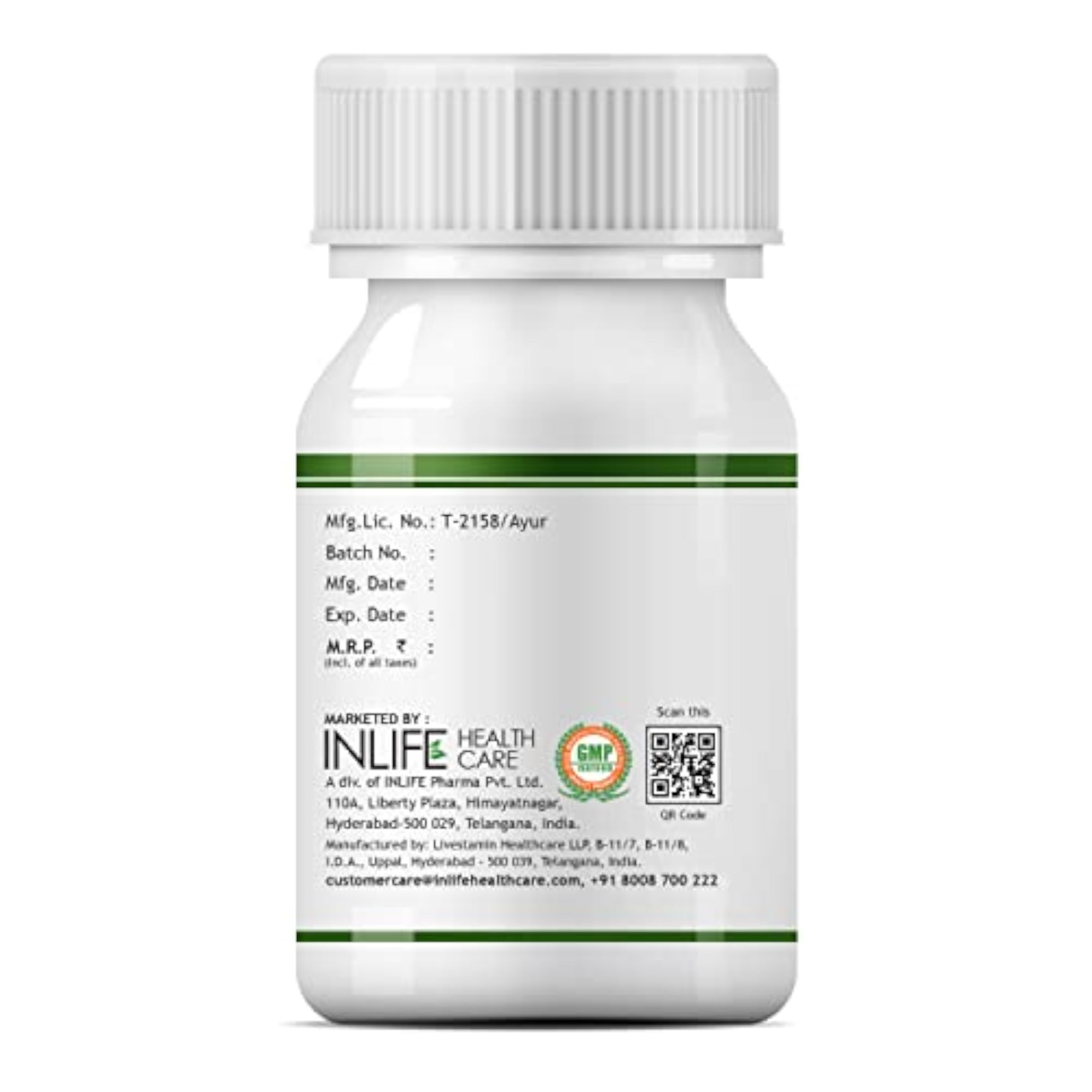 INLIFE Moringa Capsules 500mg - 60